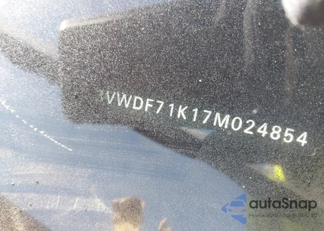 2007 Volkswagen Jetta 2.5 from USA, damaged, VIN 3VWDF71K17M024854